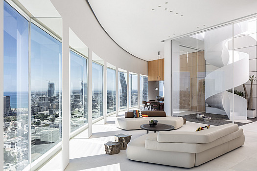 Penthouse Oasis, Living Room