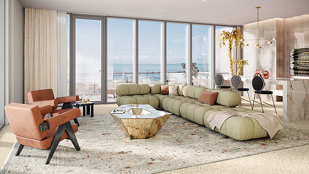 Dubai Duplex, Living Room